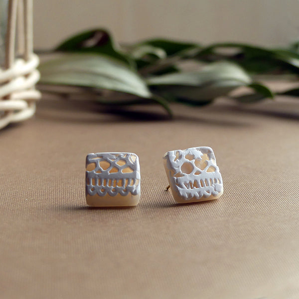 Lace Stud Earrings