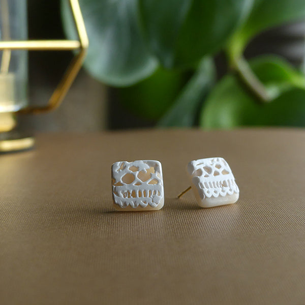 Lace Stud Earrings