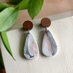 Neapolitan Drop Earrings